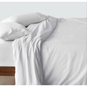 The Citizenry 100% Organic Cotton Duvet Cover – King – White – New with Tags
